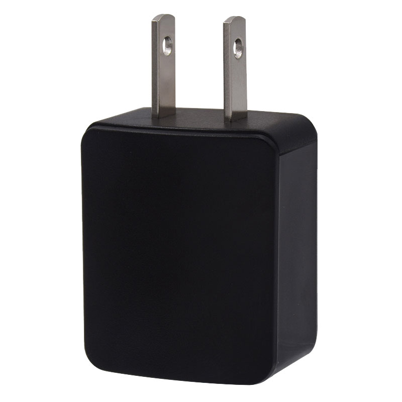 12W系列美规USB接口黑色充电器