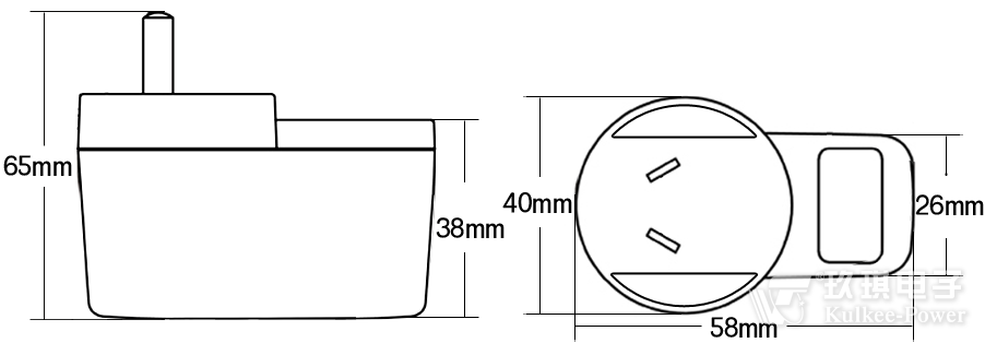 USB电源适配器